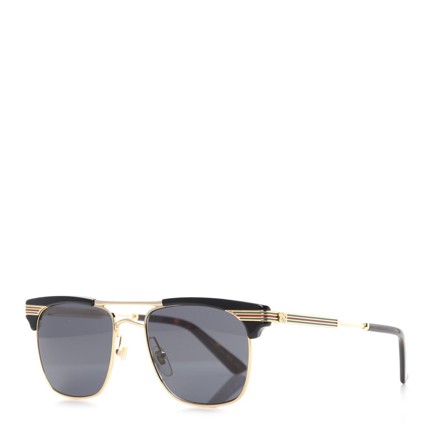 Gucci Acetate Web Sunglasses GG0287S Black 1 of 8