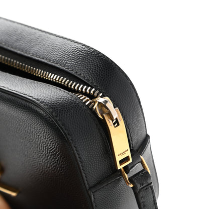 Saint Laurent Grain De Poudre Small Classic Monogram Camera Bag Black 17 of 17