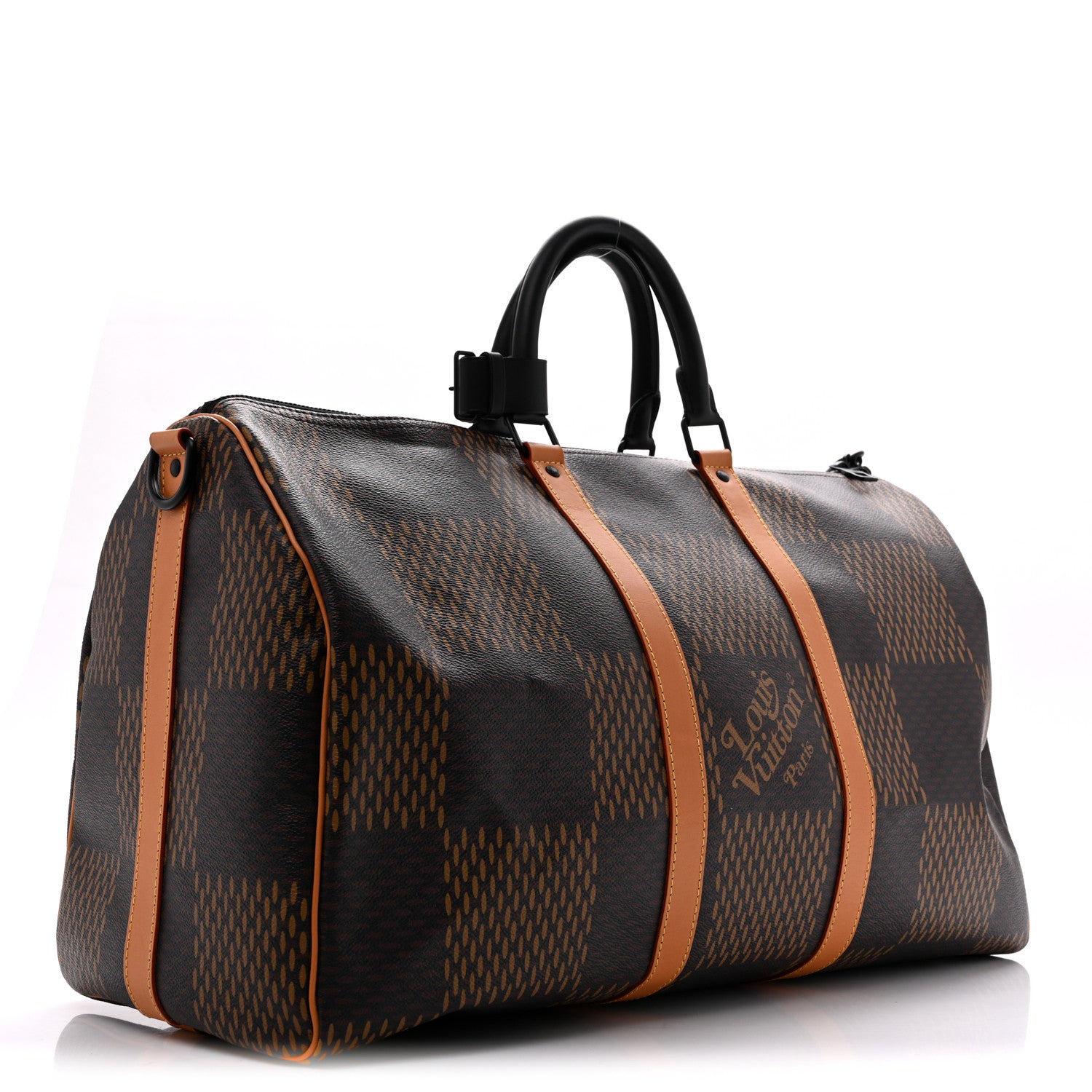 Louis Vuitton X NIGO Giant Damier Ebene Monogram Keepall Bandouliere 50 2 of 10