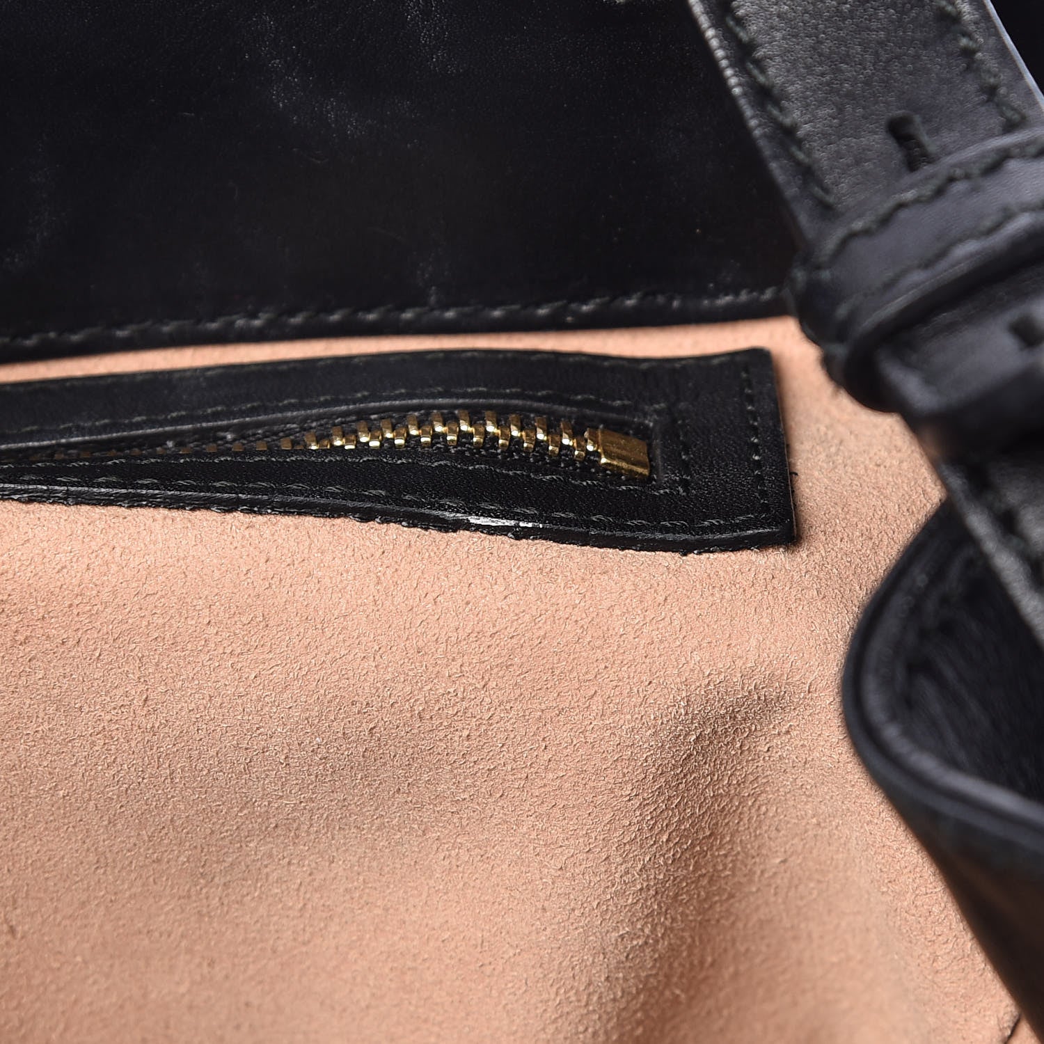 Gucci Nappa Bamboo Small Nymphaea Top Handle Bag Black 19 of 25