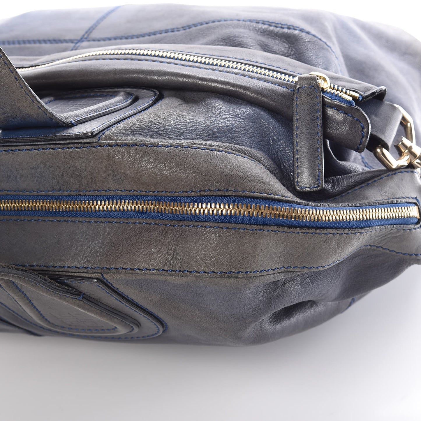 Lambskin Large Nightingale Blue
