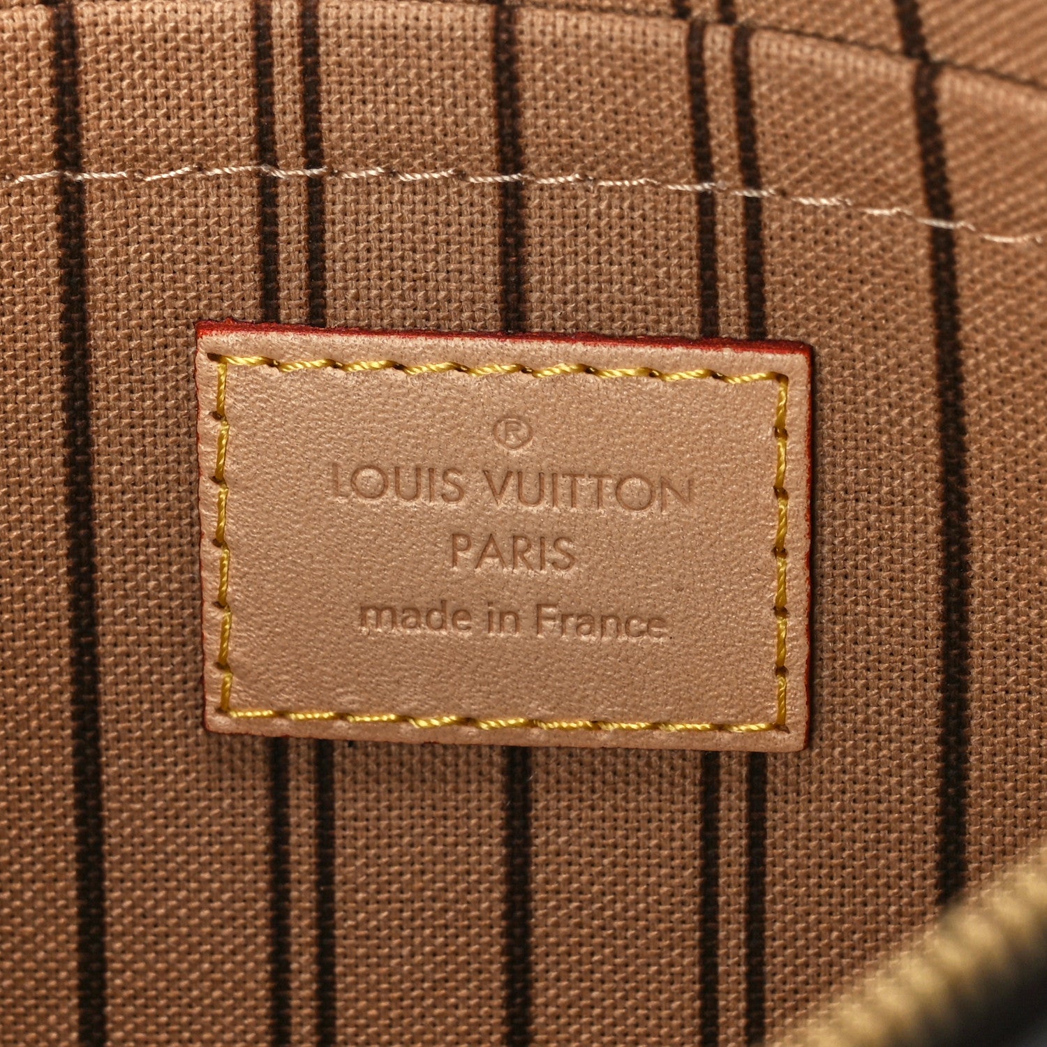 Louis Vuitton Monogram Neverfull MM GM Pochette 6 of 10