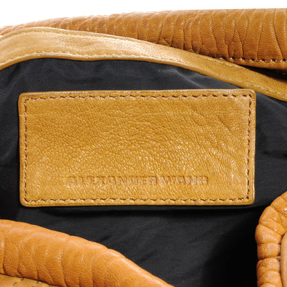Alexander Wang Leather Rocco Duffel Mustard 6 of 6