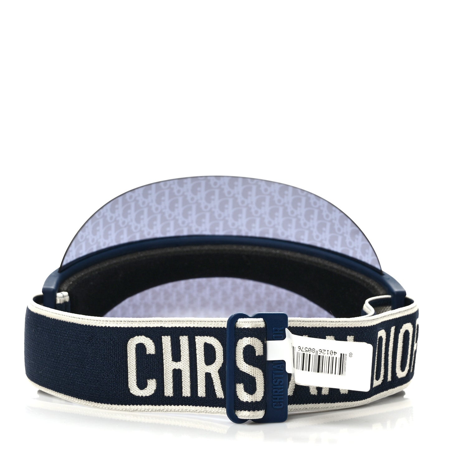 Oblique DiorClub V1U Sun Visor Blue