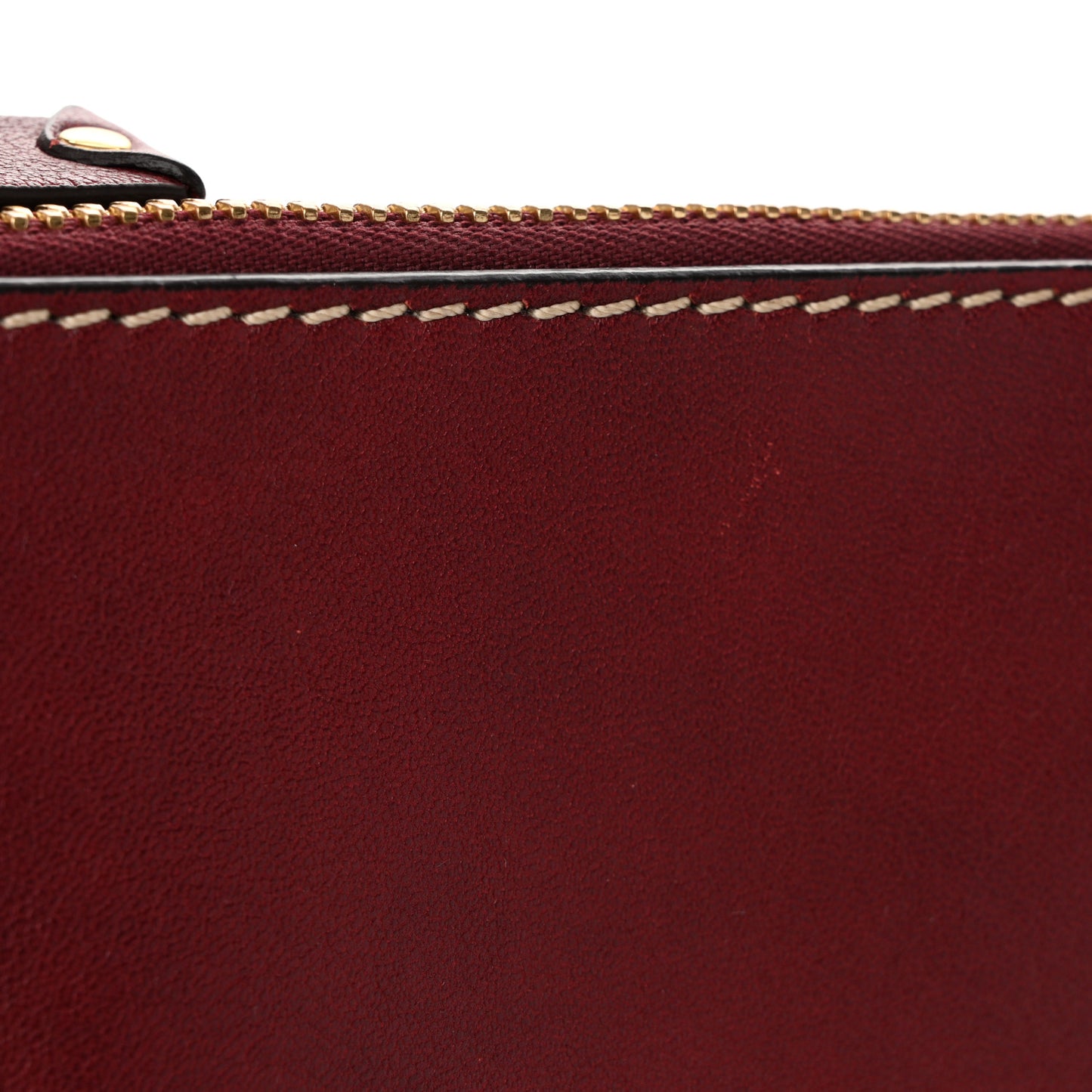 Calfskin Medium Marcie Satchel Stormy Red