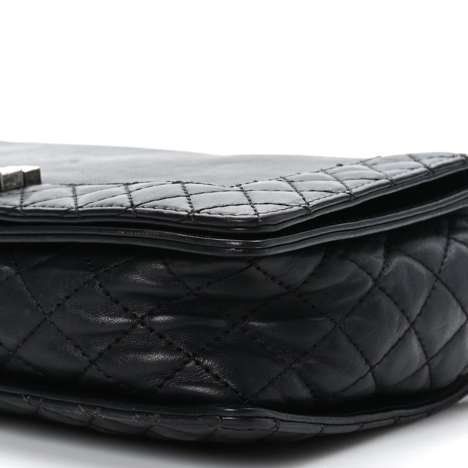 Chanel Calfskin Medium Boy Reverso Flap Black 9 of 9
