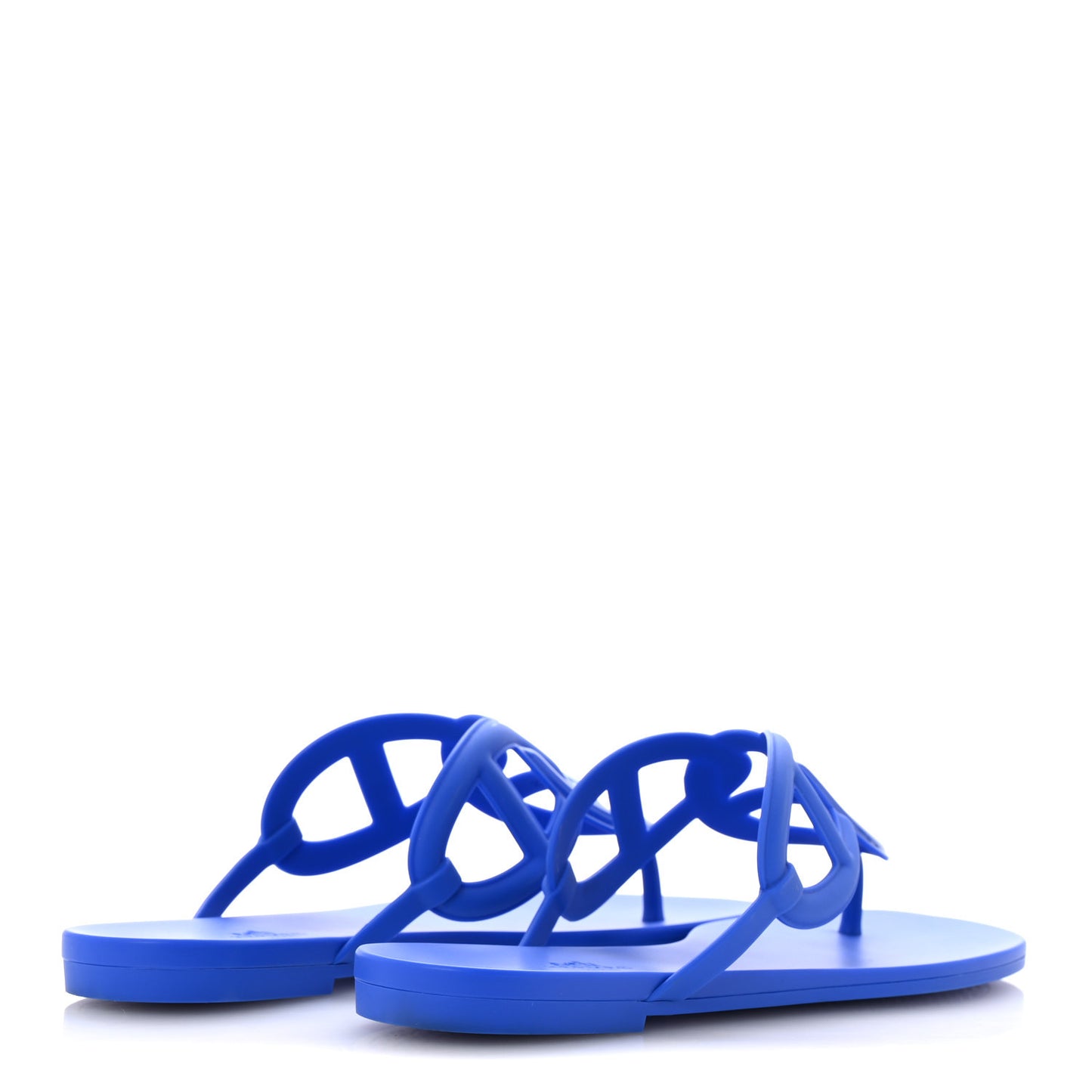 Rubber Womens Egerie Sandals 41 Bleu Outremer