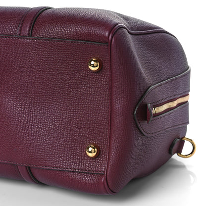 Burberry Derby Calfskin Medium Alchester Bowling Bag Mahogany Red 8 of 8