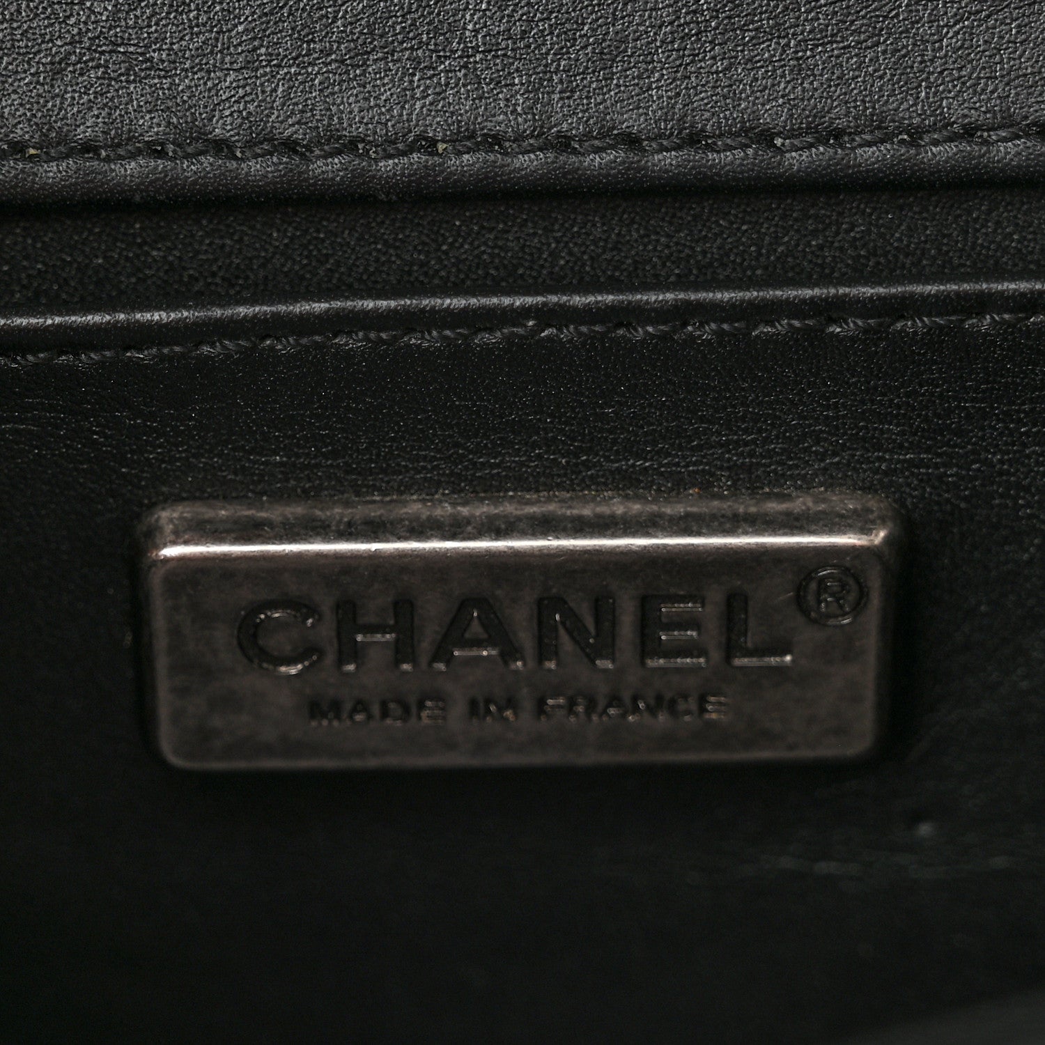Chanel Galuchat Stingray Small Boy Flap Black 6 of 14