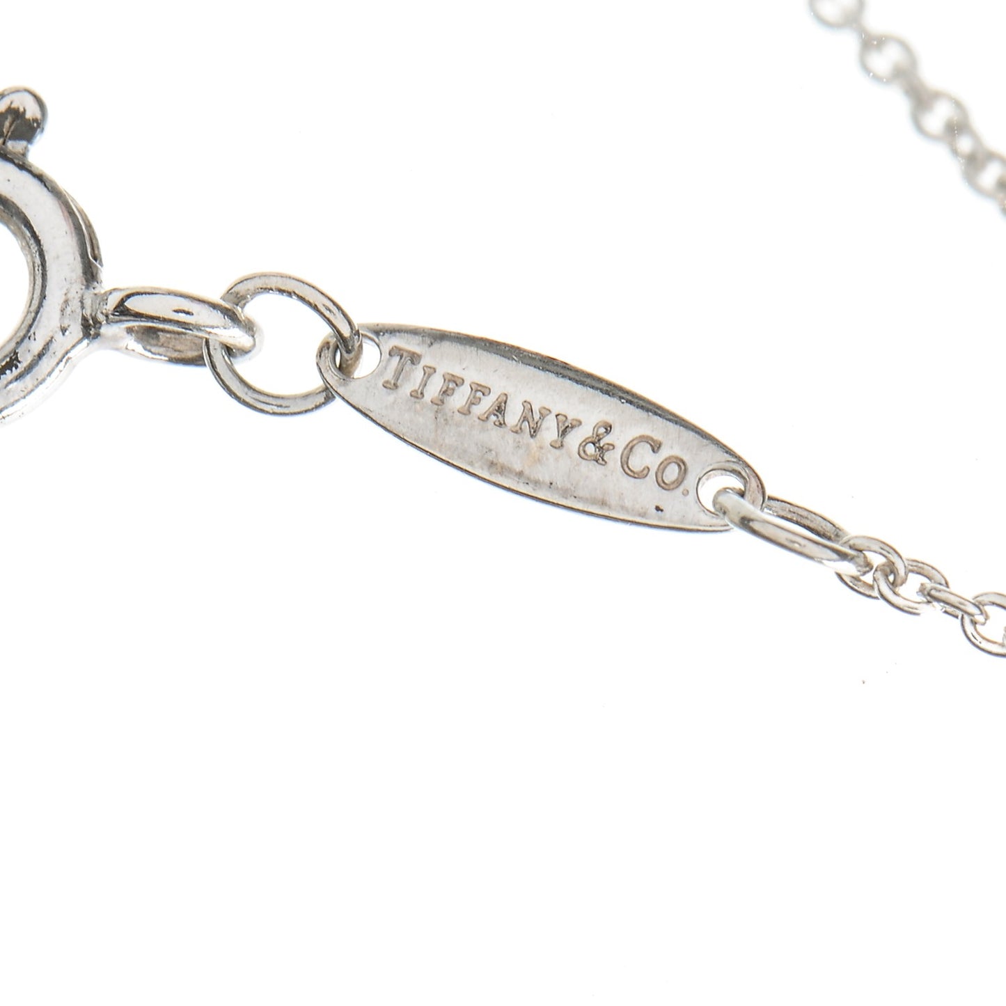 Sterling Silver Diamond .05ct Elsa Peretti Diamonds by the Yard Bracelet