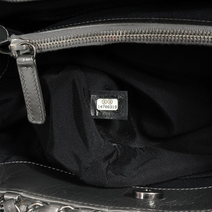 Chanel Calfskin Small Chain Me Tote Light Silver 7 of 7