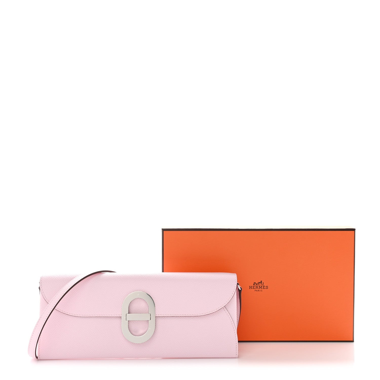 Hermes Epsom Maillon Wallet To Go Rose Darling 10 of 10