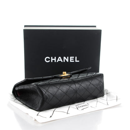 Chanel Aged Calfskin Quilted 2.55 Reissue 225 Flap Black 4 of 7