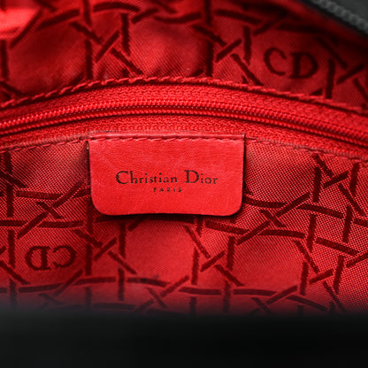 Christian Dior Nylon Cannage Large Lady Dior Black 6 of 20