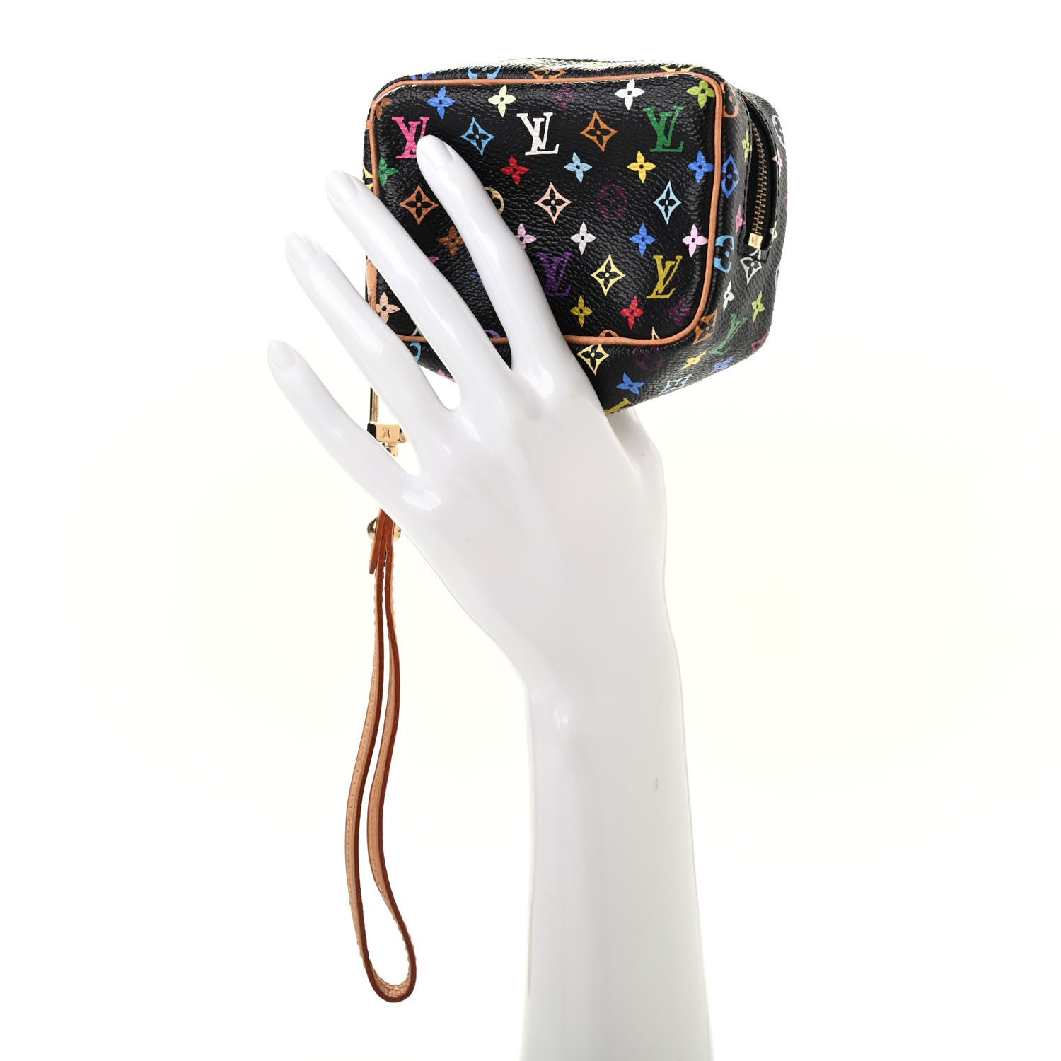 Louis Vuitton Monogram Multicolor Trousse Wapity Black 2 of 7