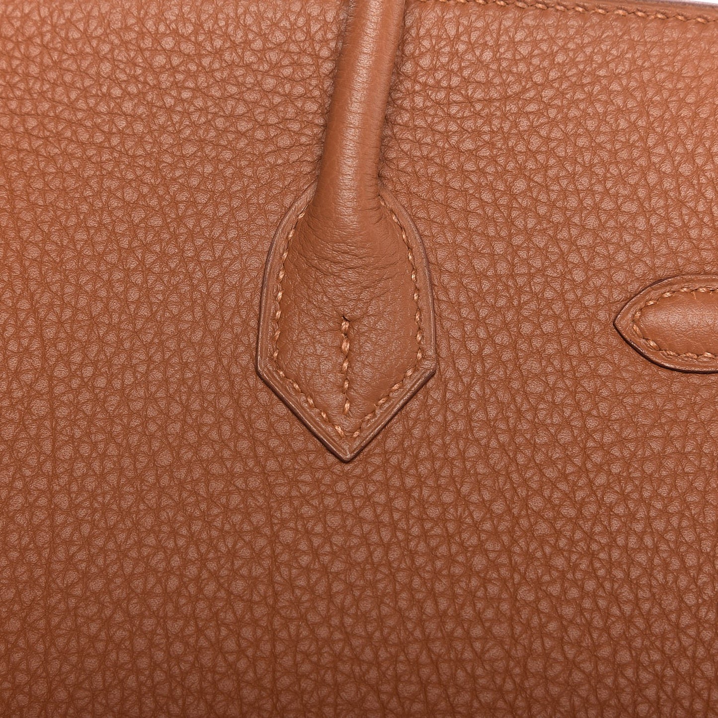 Togo Swift Officier Birkin 25 Gold Ambre