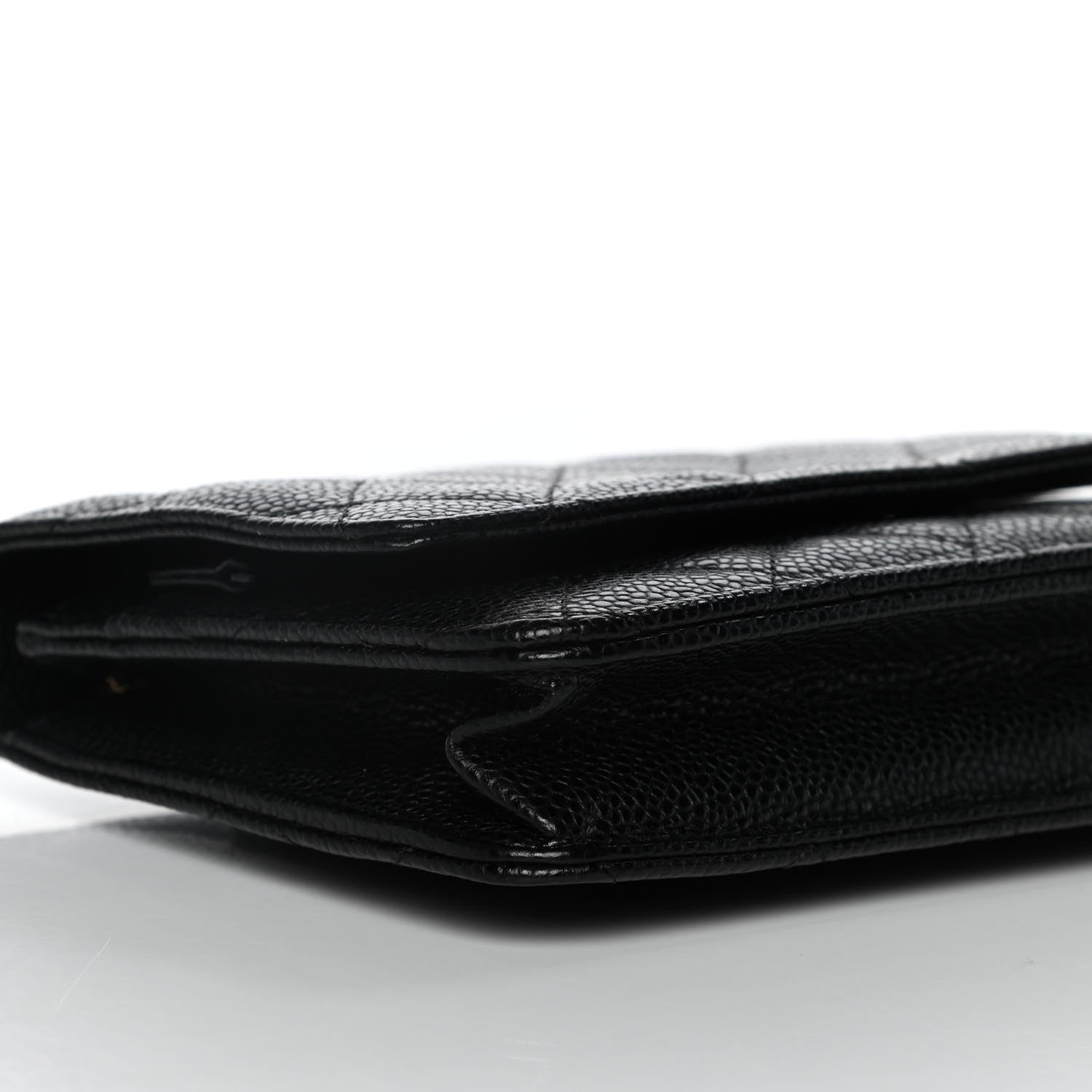 Chanel Caviar Quilted Wallet On Chain WOC Black 11 of 14
