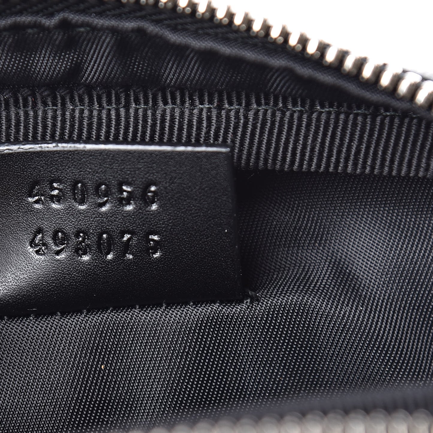 GG Supreme Monogram Web Belt Bag Black