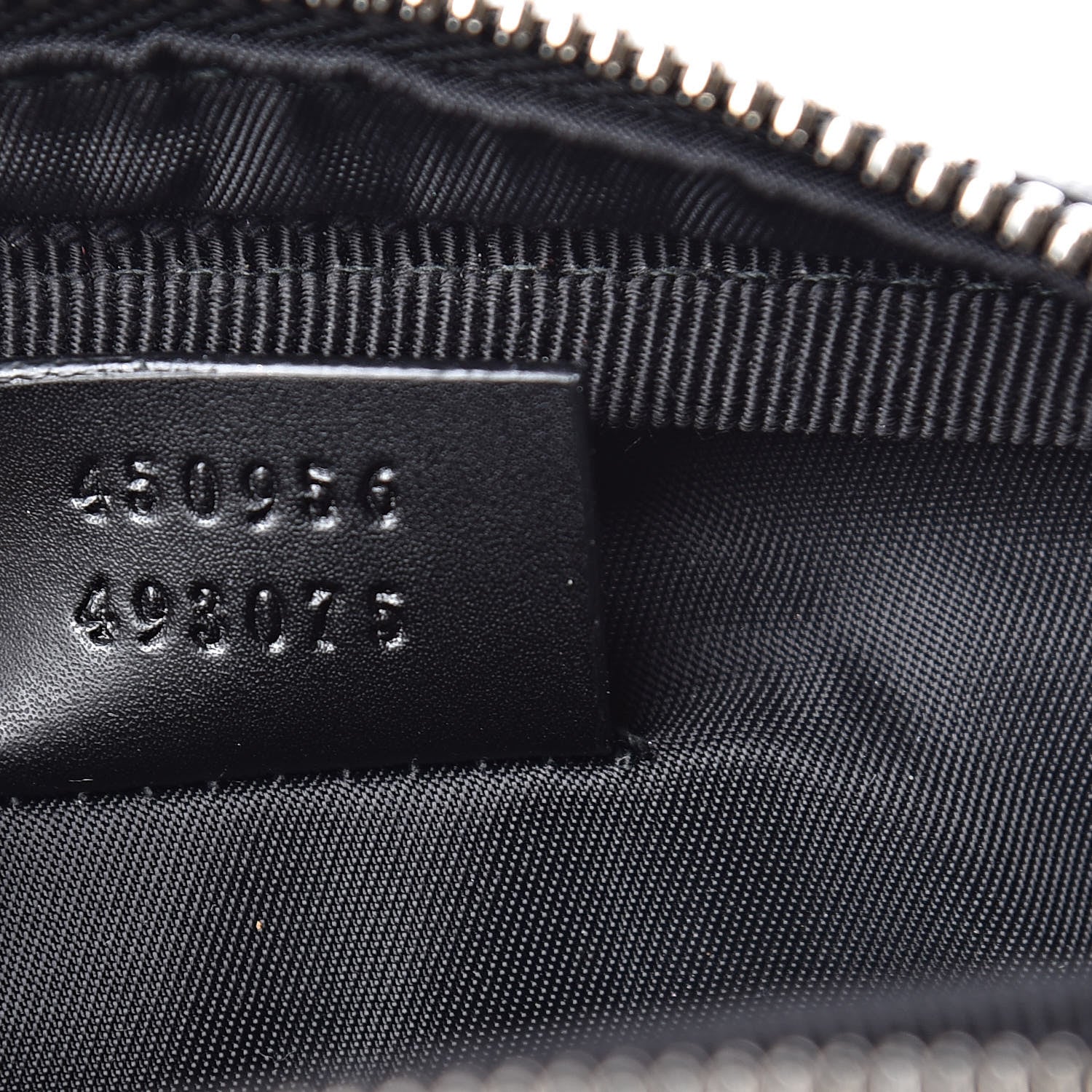 Gucci GG Supreme Monogram Web Belt Bag Black 8 of 11