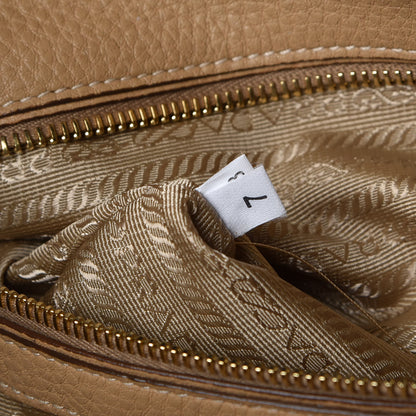 Prada Vitello Daino Shopping Tote Sughero 8 of 8