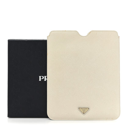 Prada Saffiano Travel iPad Sleeve Case Talco 16 of 16