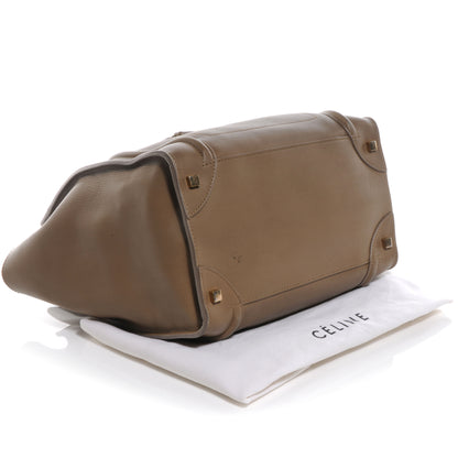 Celine Smooth Calfskin Mini Luggage Camel 4 of 9