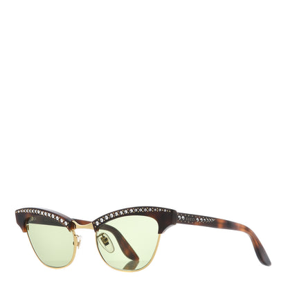 Gucci Clubmaster Cat Eye Sunglasses GG0153S Black 1 of 7