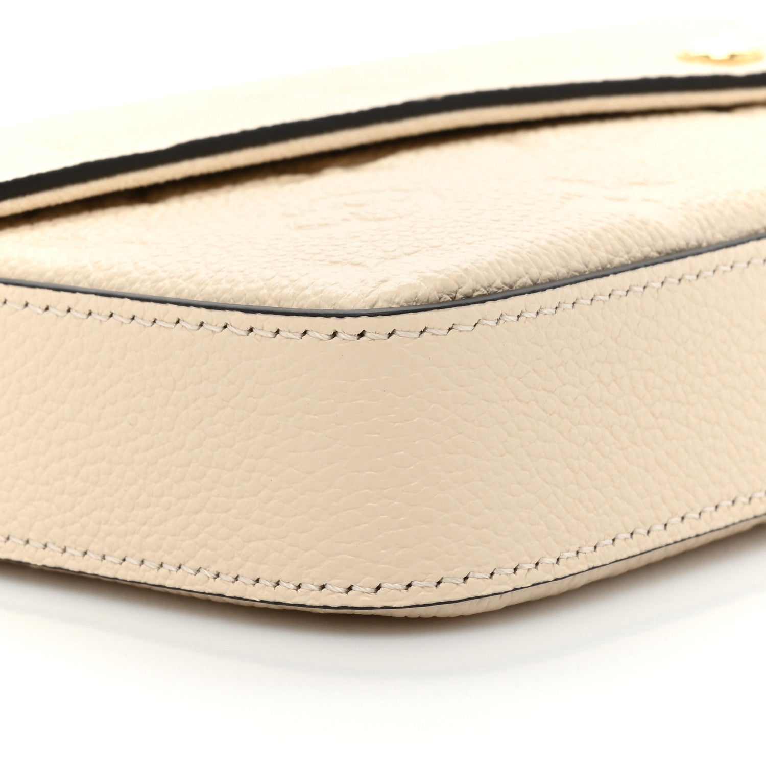 Louis Vuitton Empreinte Pochette Felicie Chain Wallet Cream 11 of 11