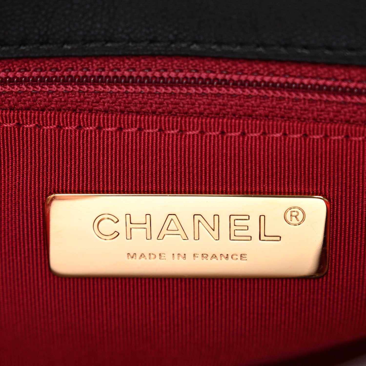 Chanel Goatskin Quilted Large Chanel 19 Flap Black 6 of 10