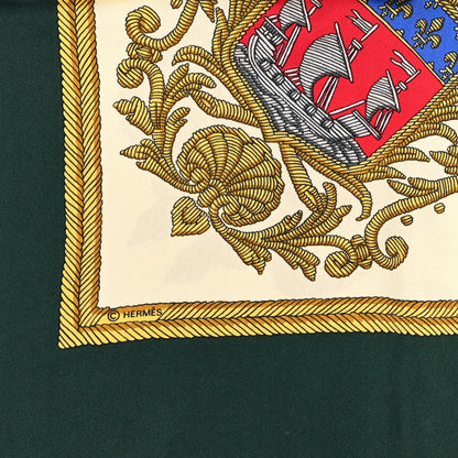 Hermes Silk Les Armes de Paris Scarf 90 3 of 3