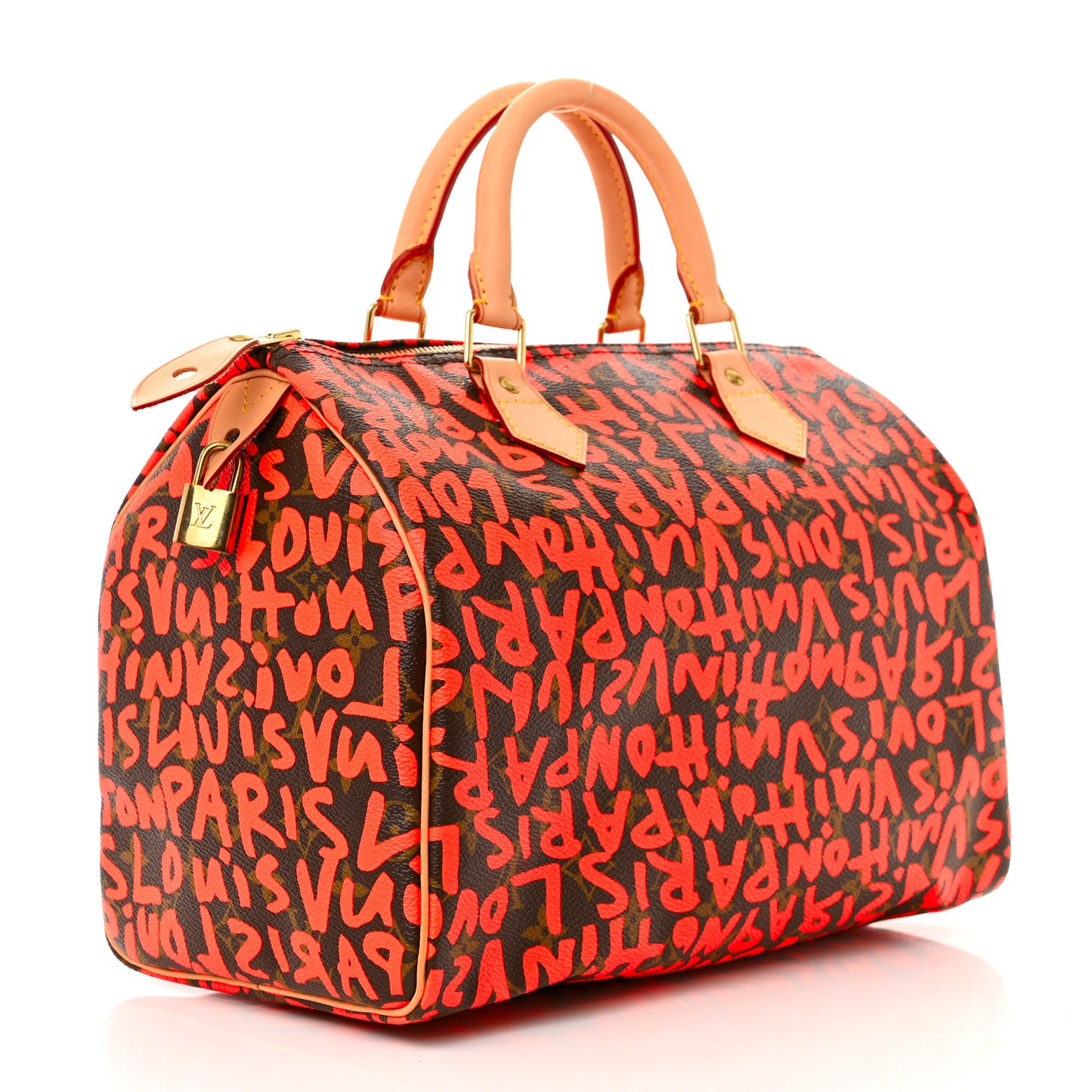 Monogram Graffiti Speedy 30 Orange