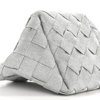 Bottega Veneta Webbing Maxi Intrecciato Mini Cassette Tote Silver 10 of 13