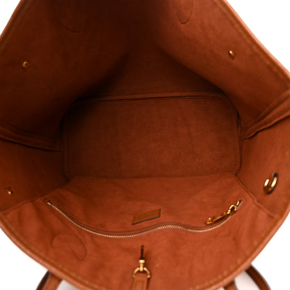 Louis Vuitton Empreinte Monogram Giant Neverfull MM Cognac 6 of 10