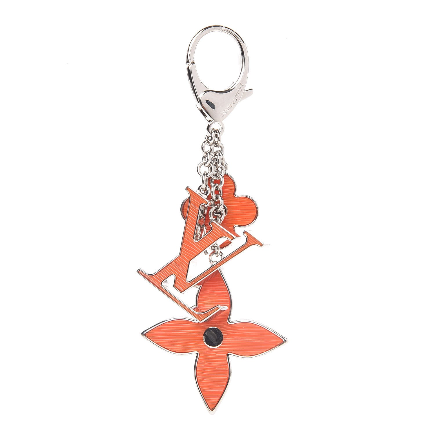 Louis Vuitton Fleur d Epi Bag Charm Piment 1 of 2