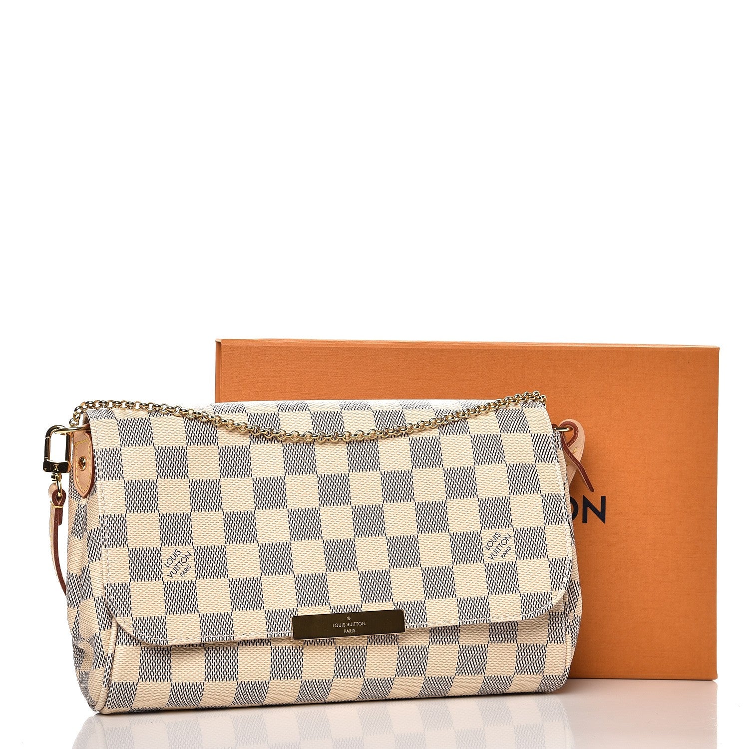 Louis Vuitton Damier Azur Favorite MM 9 of 9