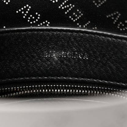 Balenciaga Smooth Calfskin Logo Perforated XXS Everyday Tote Gris Cendre 6 of 10