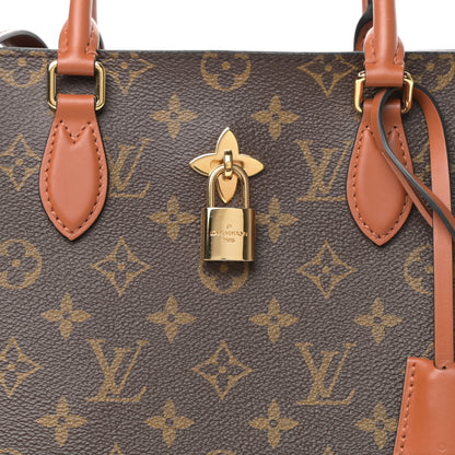Louis Vuitton Monogram Flower Tote Caramel 8 of 8