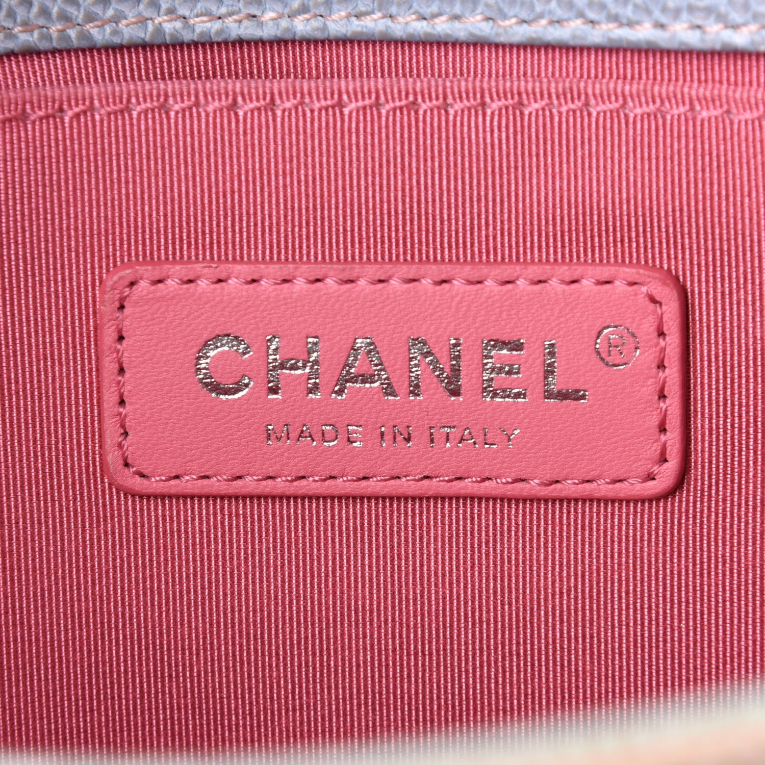 Chanel Caviar Quilted Medium Cuba Rainbow Boy Flap Pink Multicolor 5 of 9