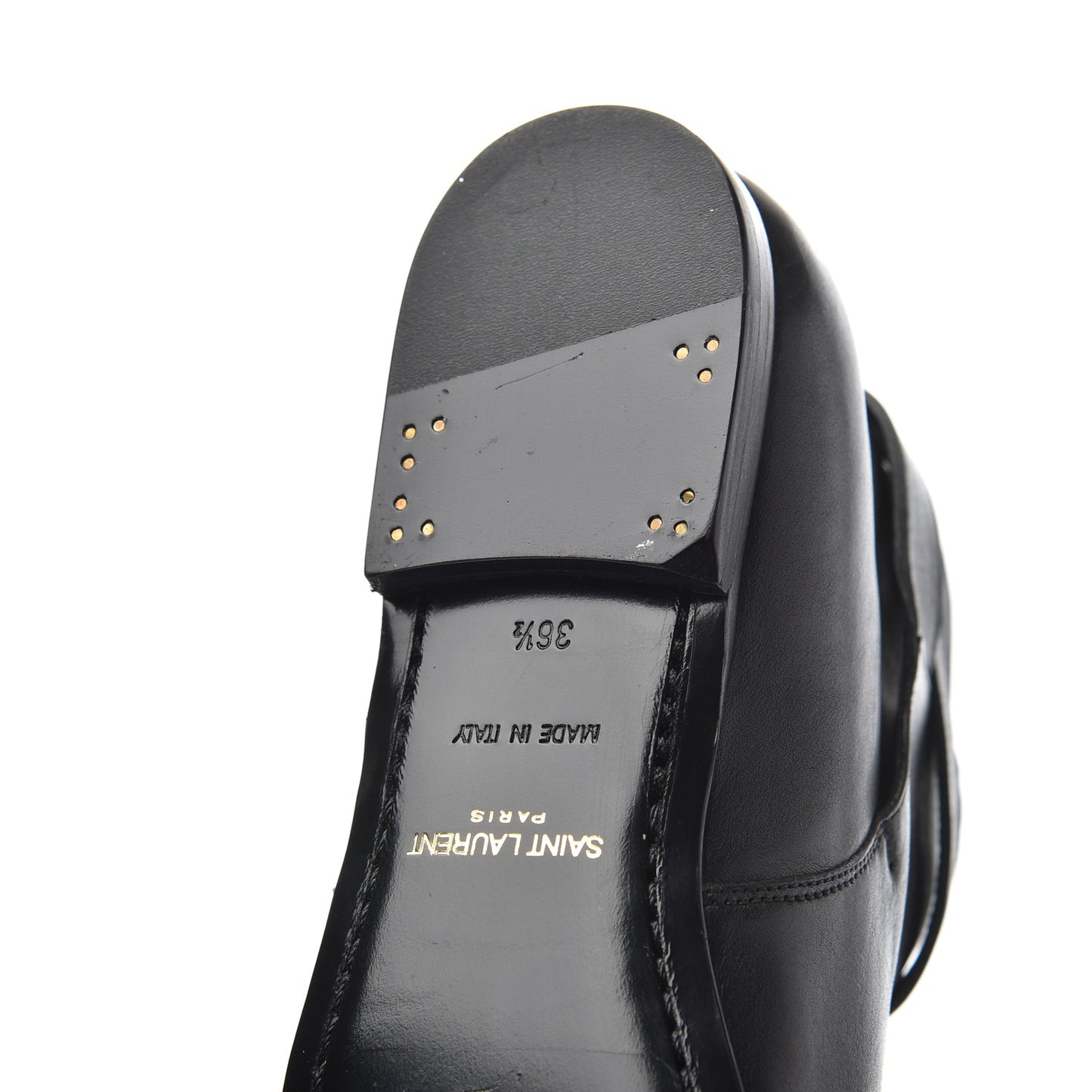 Calfskin Women's London 20 Jodhpur Cropped Boots 36.5 Black