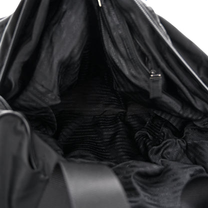 Prada Re-Nylon Saffiano Duffle Bag Black 5 of 18