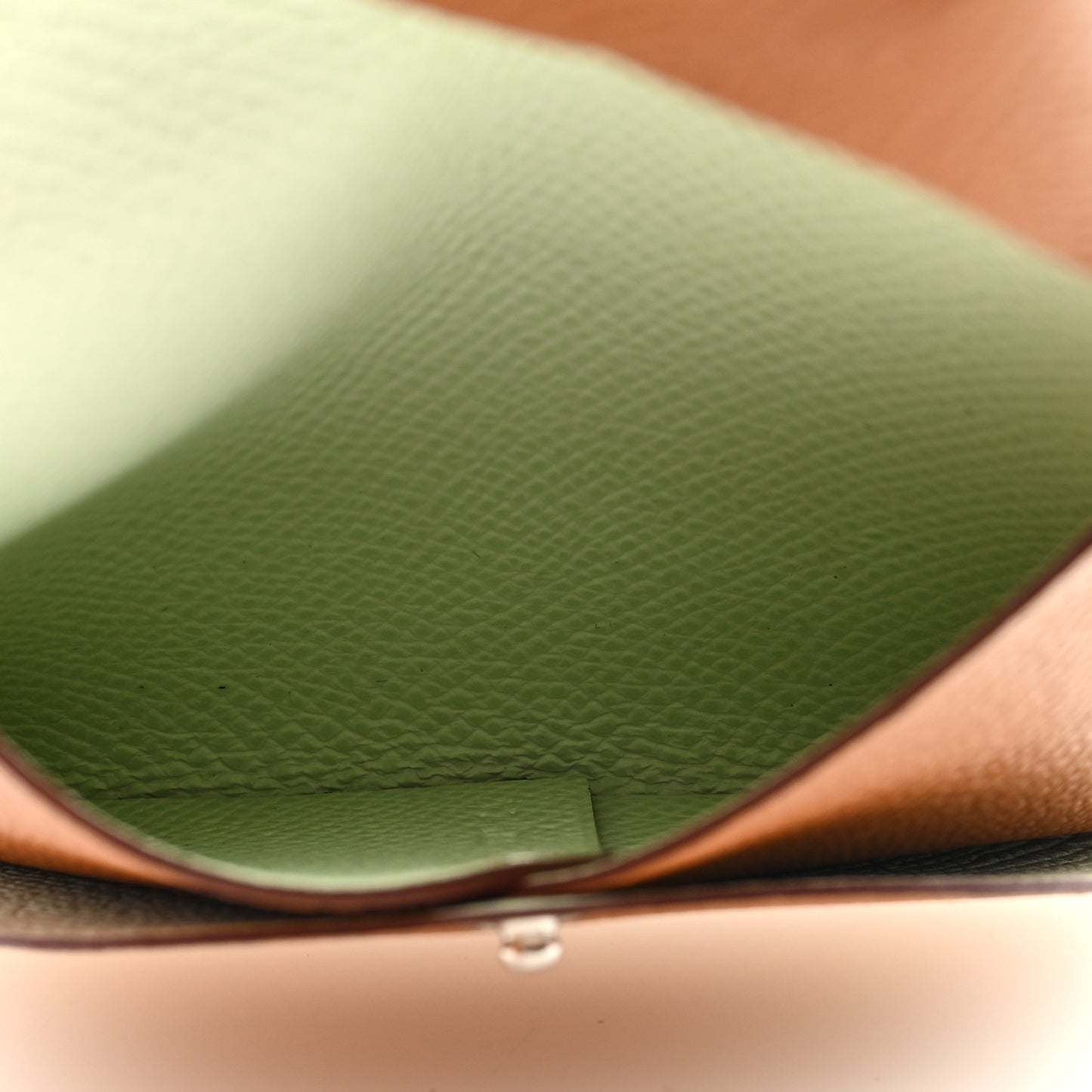 Epsom Bastia Verso Coin Purse Gold Vert Fizz