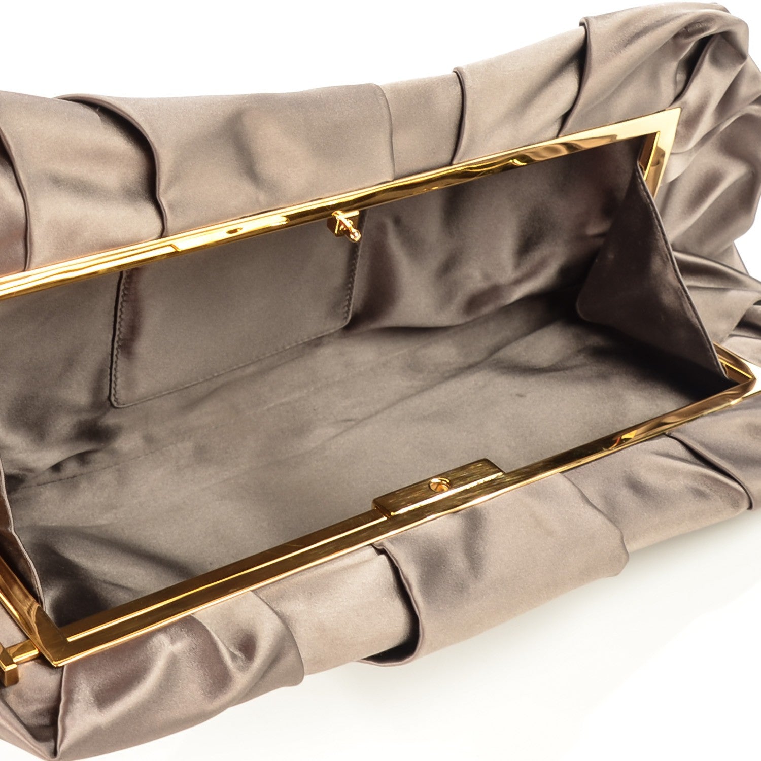 Prada Satin Pochette Fumo 5 of 9