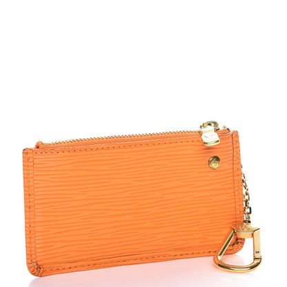 Louis Vuitton Epi Key Pouch Mandarin 3 of 8