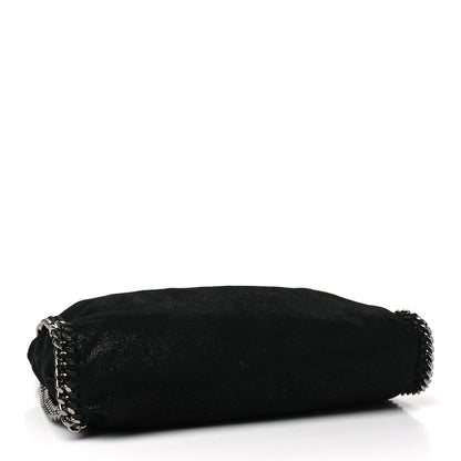 Stella McCartney Shaggy Deer Falabella Fold Over Tote Black 4 of 9