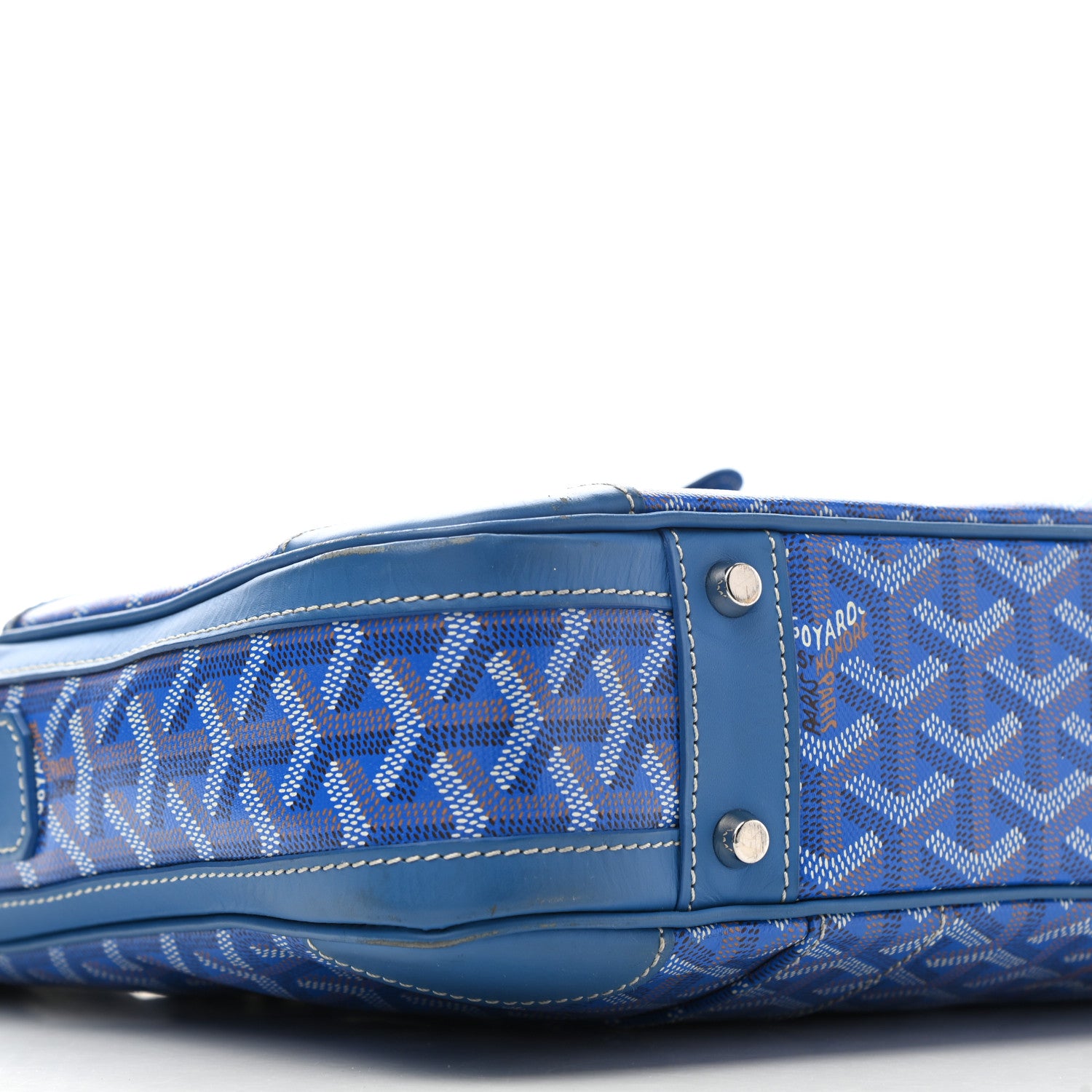 Goyard Goyardine Ambassade PM Briefcase Sky Blue 7 of 14