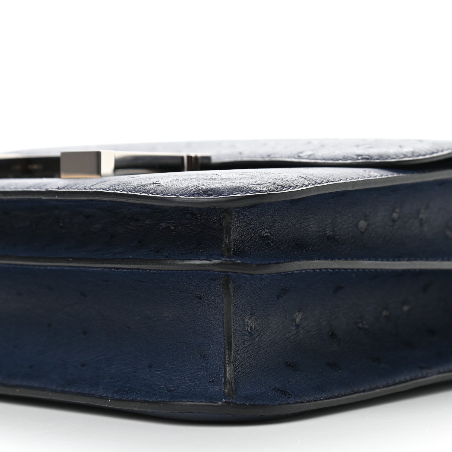 Hermes Ostrich Constance 24 Bleu De Malte 9 of 9