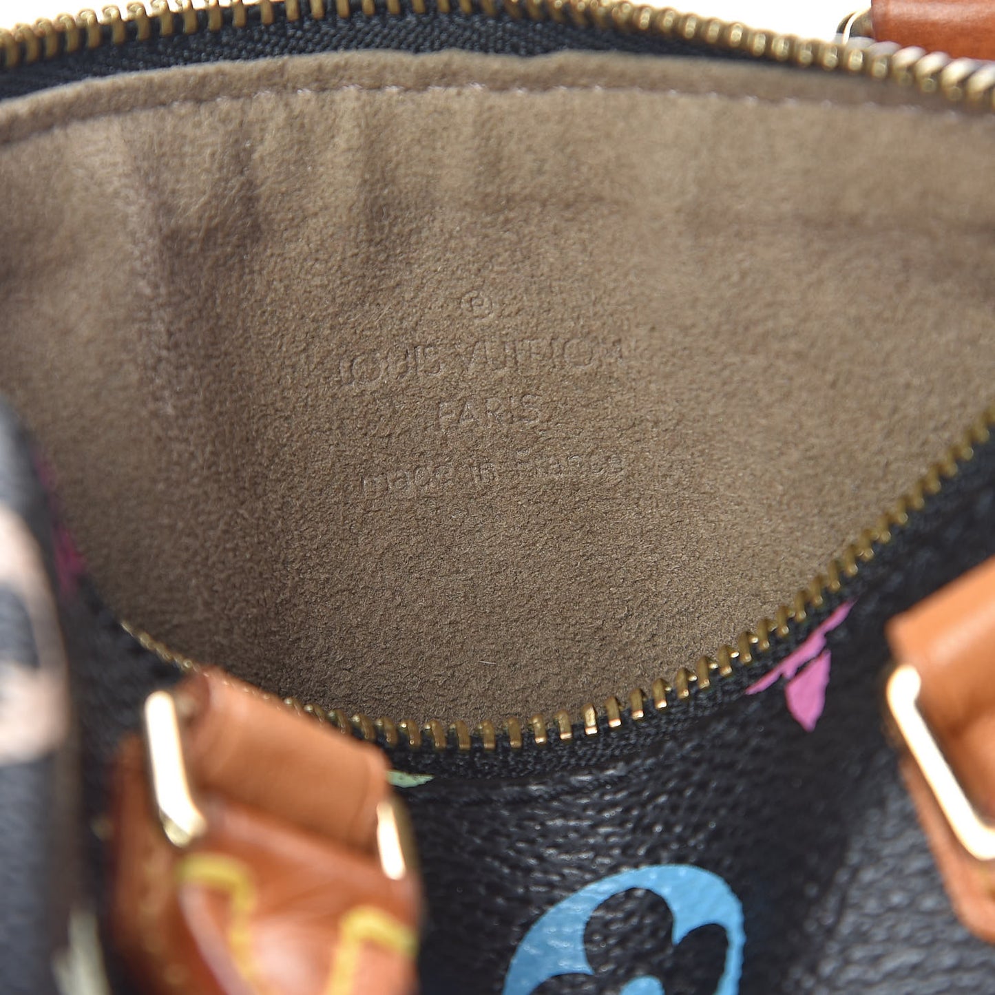 Monogram Multicolor Mini Sac HL Speedy Black