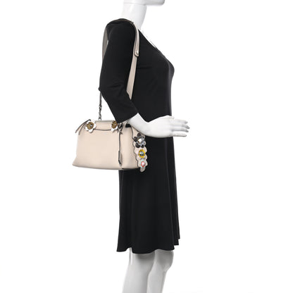 Fendi Vitello Dolce Flowerland Studded Medium By The Way Boston Bag Camelia Multicolor 3 of 9