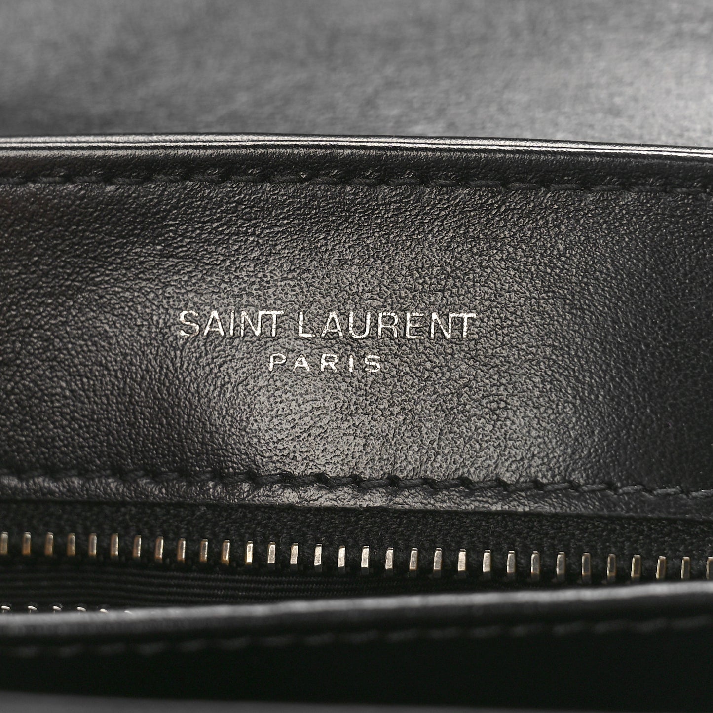 Calfskin Y Quilted Monogram Monochrome Toy Loulou Crossbody Bag Black