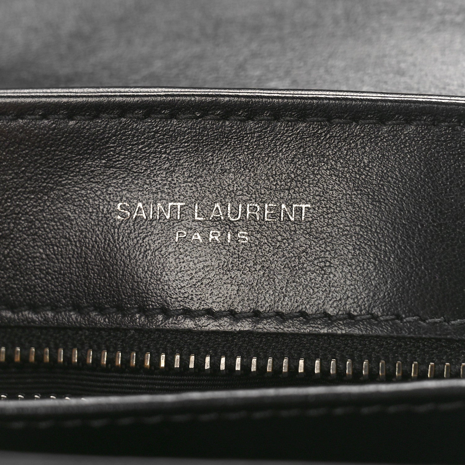 Saint Laurent Calfskin Y Quilted Monogram Monochrome Toy Loulou Crossbody Bag Black 6 of 8